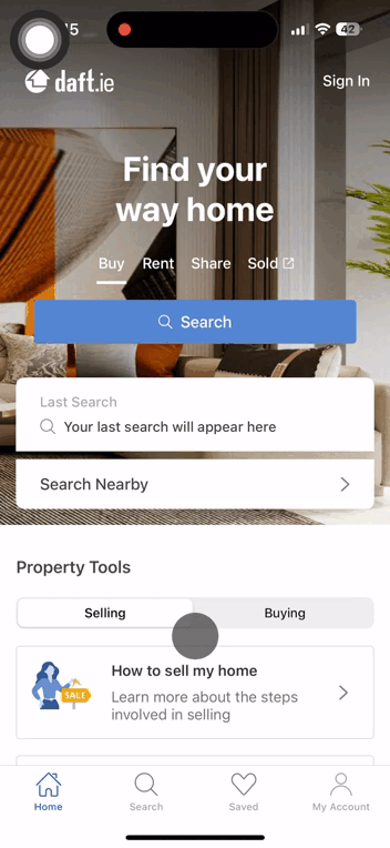 Daft.ie mobile app